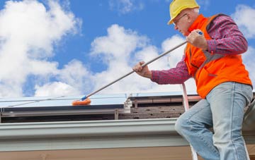 Revidge soft wash roof cleaning